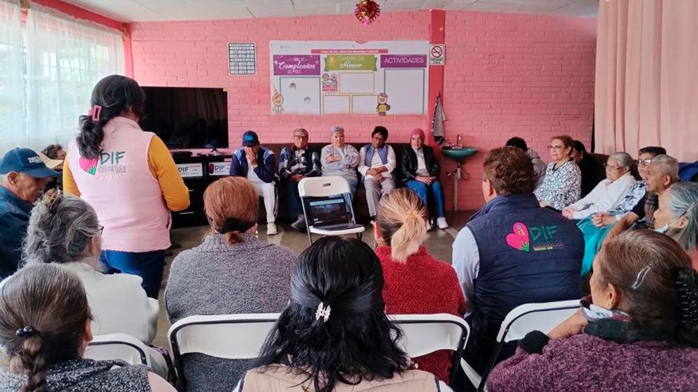El DIFEM desarrolla acciones para prevenir, detectar y atender la depresión en adultos mayores. 1 DIFEM
