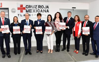 Gobierno de la Maestra Delfina Gómez se suma a la Colecta Anual de Cruz Roja Mexicana 2024