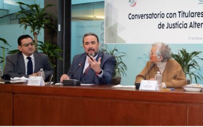 Tribunales mexicanos conversan en el Senado, sobre justicia alternativa